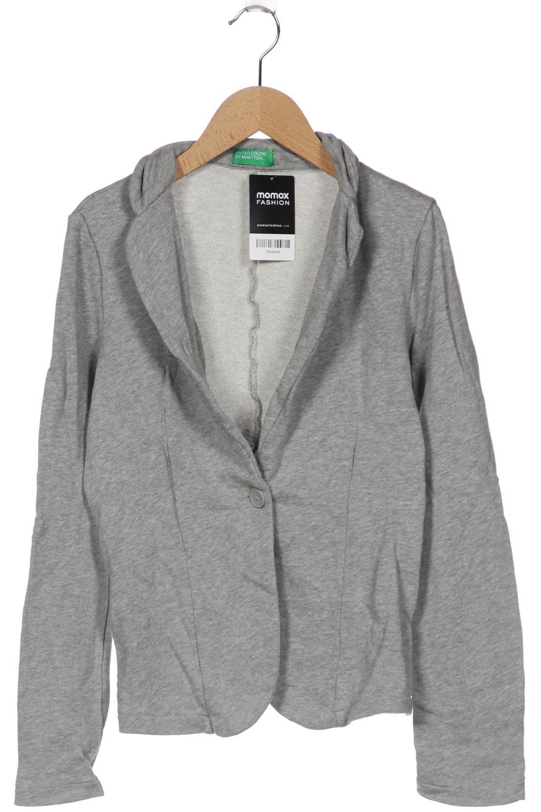 UNITED COLORS OF BENETTON Damen Strickjacke, grau von United Colors of Benetton