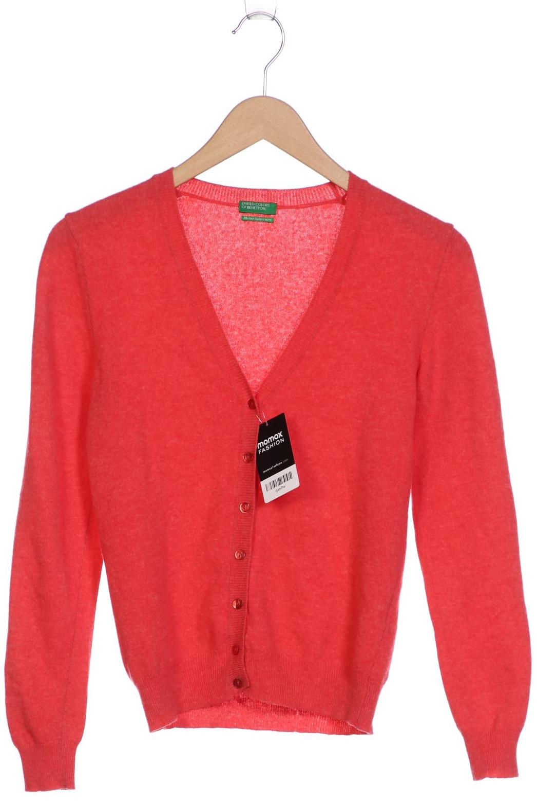 UNITED COLORS OF BENETTON Damen Strickjacke, pink von United Colors of Benetton