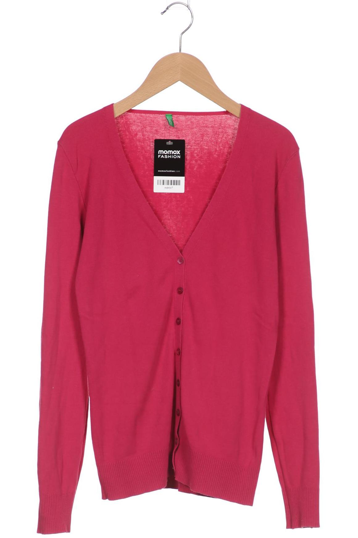 UNITED COLORS OF BENETTON Damen Strickjacke, pink von United Colors of Benetton