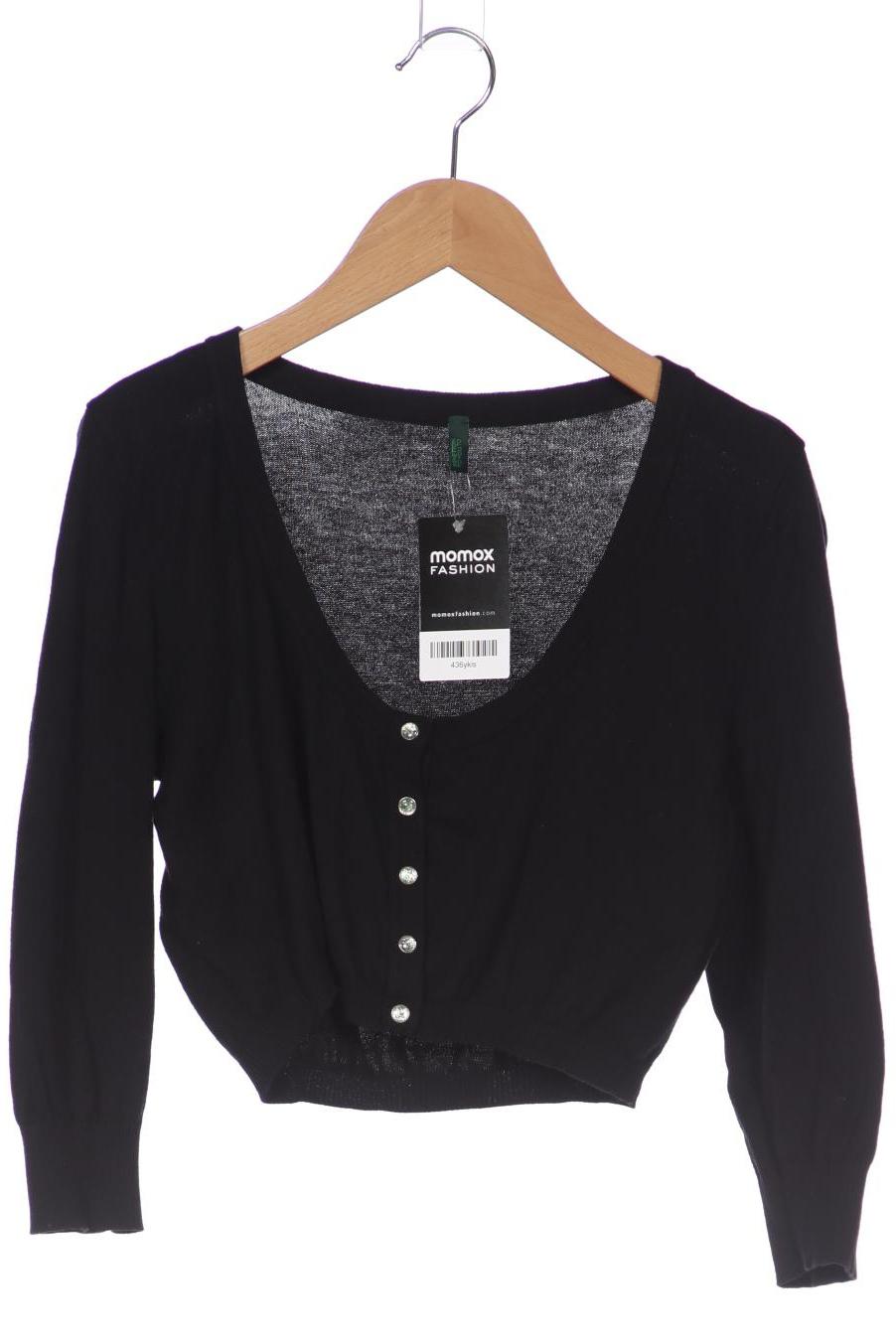 UNITED COLORS OF BENETTON Damen Strickjacke, schwarz von United Colors of Benetton