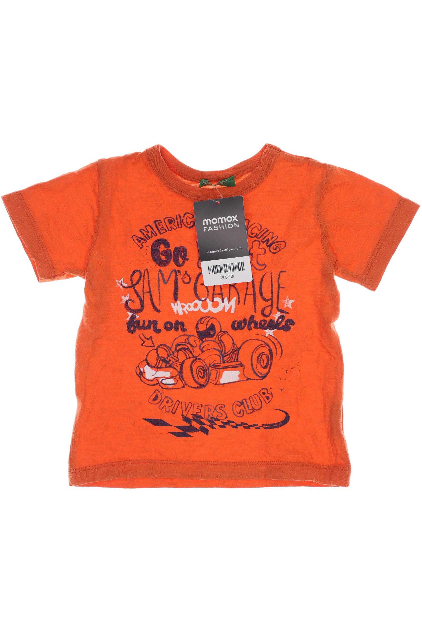 UNITED COLORS OF BENETTON Mädchen T-Shirt, orange von United Colors of Benetton