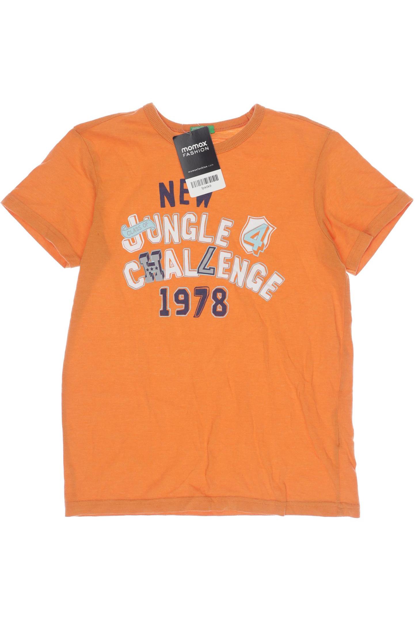 UNITED COLORS OF BENETTON Jungen T-Shirt, orange von United Colors of Benetton