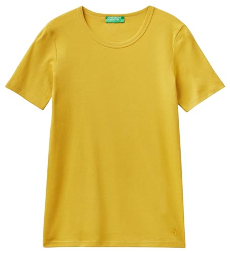 Undercolors of Benetton Damen 3ga2e16a0 T-Shirt, Senf 246, X-Small von United Colors of Benetton