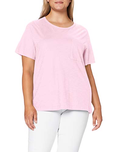 United Colors of Benetton (Z6ERJ) Damen T-Shirt, Sweet Lilac 04a, S von United Colors of Benetton