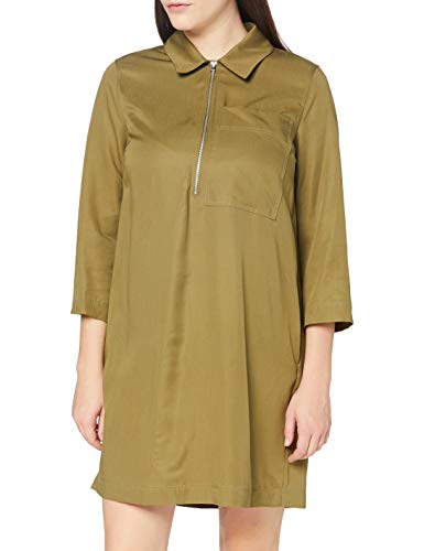 United Colors of Benetton (Z6ERJ) Damen Vestito Kleid, Burnt Olive 22y, XS von United Colors of Benetton