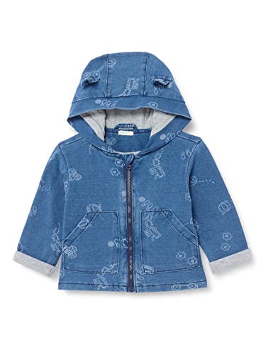 United Colors of Benetton Baby-Jungen 28aean002 Jacke, Blau 60 K, 56 cm von United Colors of Benetton