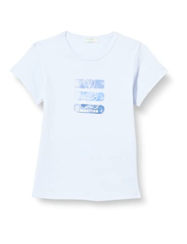 United Colors of Benetton Baby-Jungen 3i9wa1003 T-Shirt, Celestino Chiaro 081, 56 von United Colors of Benetton