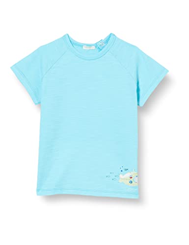 United Colors of Benetton Baby-Jungen 3mm5a100o T-Shirt, Türkis 31m, 56 cm von United Colors of Benetton