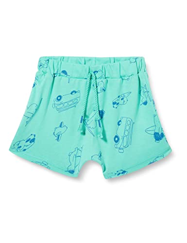 United Colors of Benetton Baby-Jungen Bermuda 30HPAF011 Badehose, Turchese a Fantasia 80Q, 62 von United Colors of Benetton