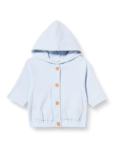 United Colors of Benetton Baby-Jungen Jacke C/CAPP M/L 35cpa500t Kapuzenpullover, Celeste 081, 74 cm von United Colors of Benetton