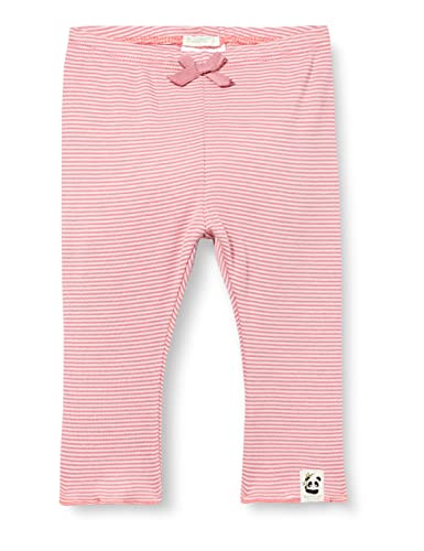 United Colors of Benetton Baby-Jungen Leggings, Dunkelrosa Gestreift 913, 74cm (9-12 Monate) von United Colors of Benetton