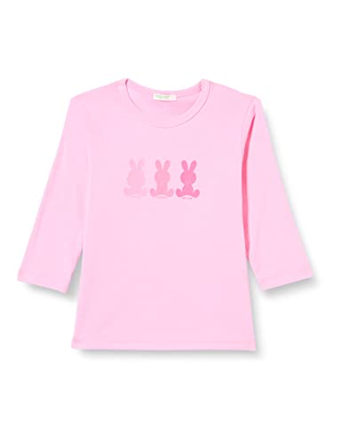 United Colors of Benetton Baby-Jungen M/L 3i9wa1001 T-Shirt, Intensives Rosa 05f, 56 von United Colors of Benetton