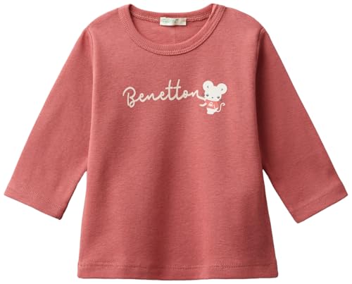 United Colors of Benetton Baby-Jungen M/L 3i9wa1057 T-Shirt, Rosa, 74 cm United Colors of Benetton Baby-Jungen M/L 3i9wa1057 T-Shirt, Rosa, 74 cm von United Colors of Benetton