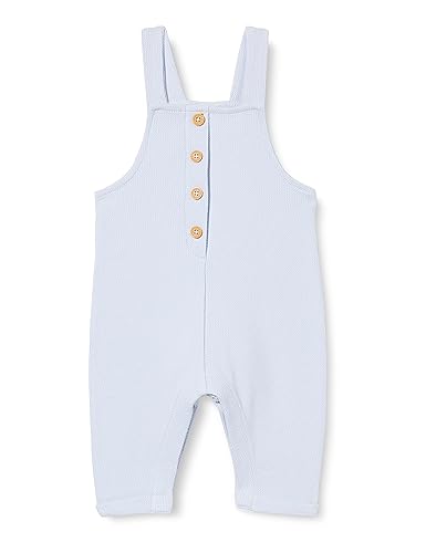 United Colors of Benetton Baby-Jungen Salopette 35CPAT00O Latzhose, Celeste 081, 56 von United Colors of Benetton