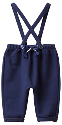 United Colors of Benetton Baby - Jungen Salopette 3wydaf00k latzhose, Blu 252, 50 EU von United Colors of Benetton