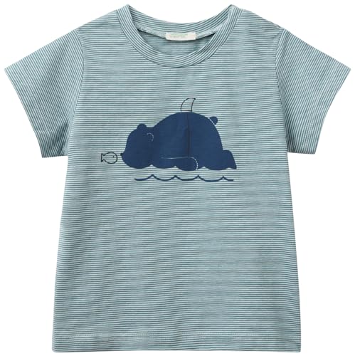 United Colors of Benetton Baby-Jungen T 3QFNA104E Kurzarm Shirt, Verde 903, 56 United Colors of Benetton Baby-Jungen T 3QFNA104E Kurzarm Shirt, Verde 903, 56 von United Colors of Benetton