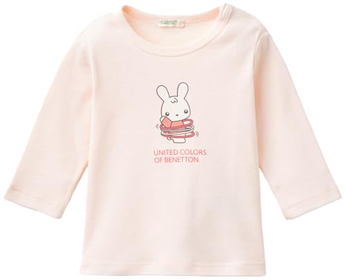 United Colors of Benetton Baby-Jungen T M/L 3I9WA1057 Kurzarm Shirt, Rosa, 50 cm United Colors of Benetton Baby-Jungen T M/L 3I9WA1057 Kurzarm Shirt, Rosa, 50 cm von United Colors of Benetton