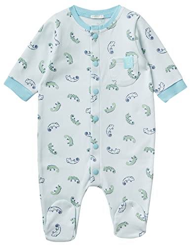 United Colors of Benetton Baby-Jungen TUTINA 3FKB0T01B Jogginganzug, Azzurro a Fantasia 70J, 68 von United Colors of Benetton