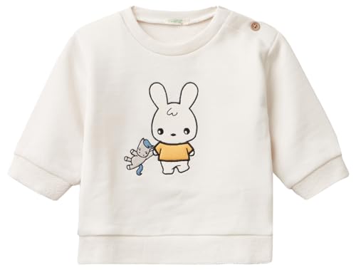 United Colors of Benetton Baby-Jungen Trikot G/C M/L 3er 104A Sweatshirt, Creme 0Z3, 50 von United Colors of Benetton