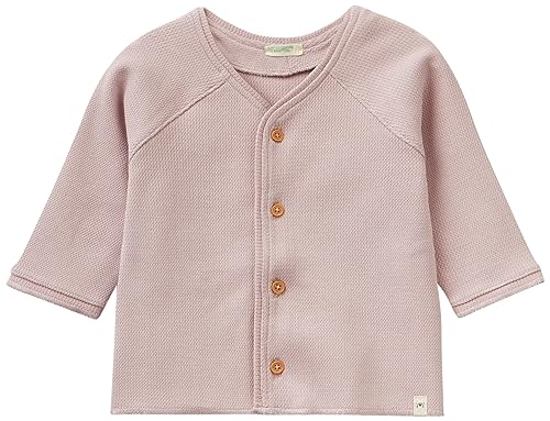 United Colors of Benetton Baby-Mädchen Jacke M/L 35cpa500u Trainingsshirt, Lilla 24d, 68 cm von United Colors of Benetton