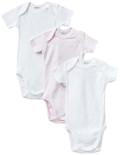 United Colors of Benetton Baby-Mädchen Set 3 Body 3GI70B079 Kleinkind-Strampelanzug, Multicolore 910, 90 von United Colors of Benetton