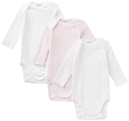 United Colors of Benetton Baby-Mädchen Set 3 Body 3GI70B089 Kleinkind-Strampelanzug, Multicolore 910, 50 von United Colors of Benetton