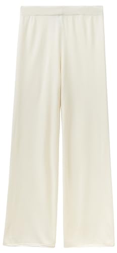 United Colors of Benetton Damen 1035df00f Hose, Cremeweiß 000, M von United Colors of Benetton