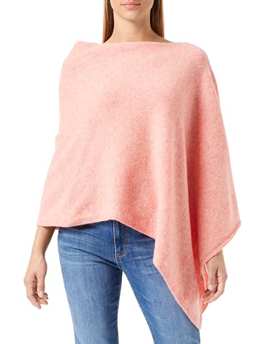 United Colors of Benetton Damen 103Mdu004 Strickponchos und Umhänge, Rosa 5a9, One Size von United Colors of Benetton