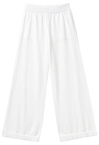 United Colors of Benetton Damen 1294df009 Hose, Milchweiß 074, M von United Colors of Benetton