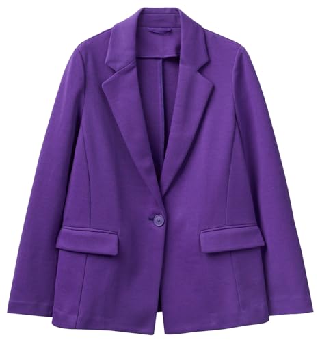 United Colors of Benetton Damen 28mvdw00f Jacke, Violett 30 F, 36 von United Colors of Benetton