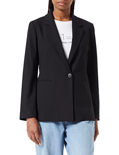 United Colors of Benetton Damen 2962DW00H Jacke, Schwarz 700, 42 von United Colors of Benetton