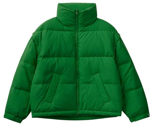 United Colors of Benetton Damen 2jf8dn02r Jacke, Waldgrün 1u3, M von United Colors of Benetton