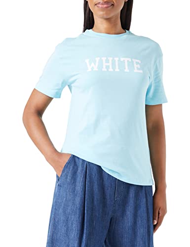 United Colors of Benetton Damen 3096D1042 T-Shirt, Türkis 1y9, X-Small von United Colors of Benetton