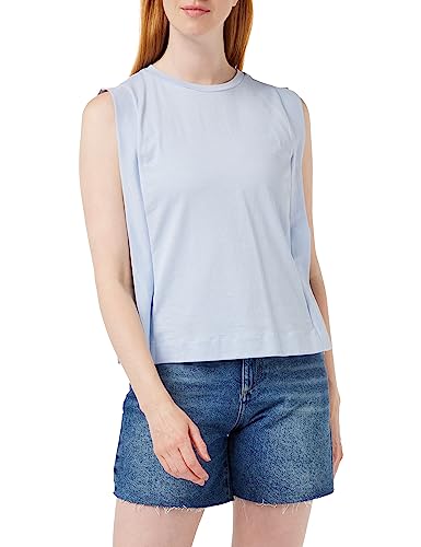 United Colors of Benetton Damen 3096D1049 T-Shirt, Hellblau 3l3, Medium von United Colors of Benetton