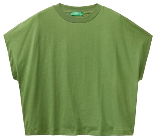 United Colors of Benetton Damen 3096d1071 T-Shirt, grün, Large United Colors of Benetton Damen 3096d1071 T-Shirt, grün, Large von United Colors of Benetton