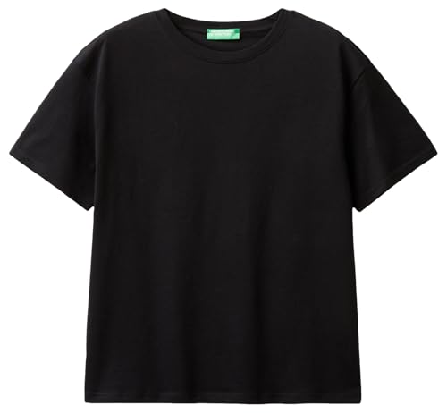 United Colors of Benetton Damen 3096d102o T-Shirt, Schwarz, XX-Small von United Colors of Benetton