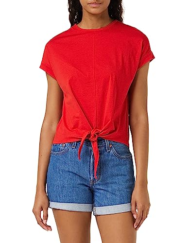 United Colors of Benetton Damen 3096d104f T-Shirt, Rot 2h7, X-Small von United Colors of Benetton