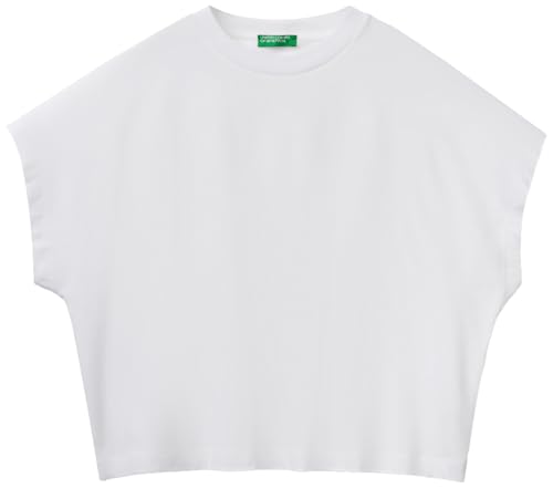 United Colors of Benetton T-Shirt, Weiß, Small von United Colors of Benetton