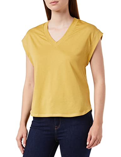 United Colors of Benetton Damen 3096d400n T-Shirt, Senfgelb 0v1, X-Small von United Colors of Benetton