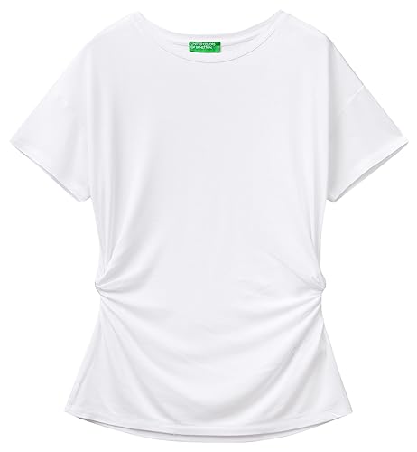 United Colors of Benetton Damen 31ucd103x T-Shirt, Weiß 101, Medium von United Colors of Benetton