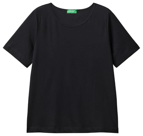 United Colors of Benetton Damen 31vkd104k T-Shirt, Schwarz, Medium von United Colors of Benetton