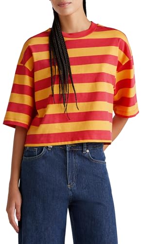 United Colors of Benetton Damen 32jpd10a5 T-Shirt, Orange, XX-Small United Colors of Benetton Damen 32jpd10a5 T-Shirt, Orange, XX-Small von United Colors of Benetton