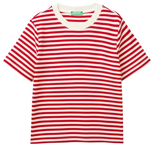 United Colors of Benetton Damen 33fnd2011 T-Shirt, Mehrfarbig, Small von United Colors of Benetton