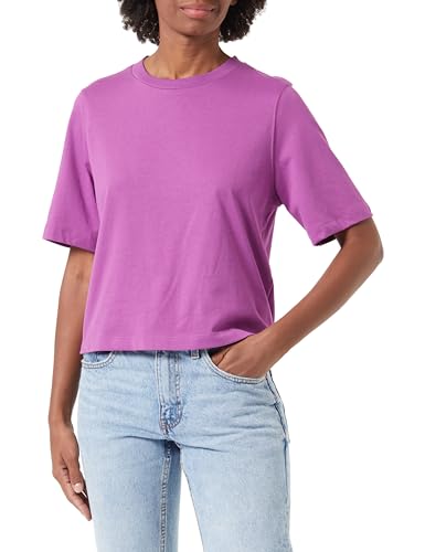 United Colors of Benetton Damen 3bl0e17g5 T-Shirt, Violett 007, Large von United Colors of Benetton