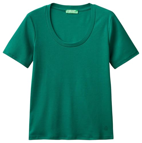 United Colors of Benetton Damen 3ga2d1066 T-Shirt, grün, XX-Small United Colors of Benetton Damen 3ga2d1066 T-Shirt, grün, XX-Small von United Colors of Benetton