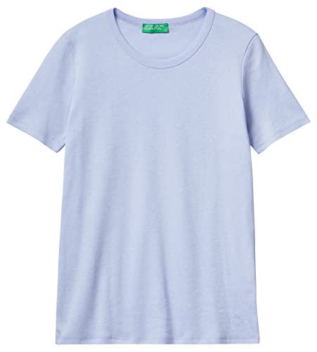 United Colors of Benetton Damen 3ga2e16a0 T-Shirt, Lila, XS, Flieder 2h0, X-Small von United Colors of Benetton