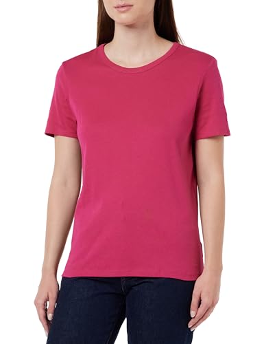 United Colors of Benetton Damen 3ga2e16a0 T-Shirt, Rot Magenta 2E8, Small von United Colors of Benetton