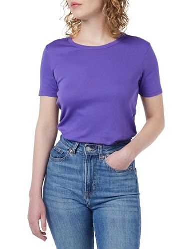 United Colors of Benetton Damen 3ga2e16a0 T-Shirt, Violett 30 F, Small von United Colors of Benetton