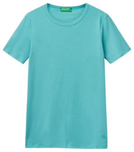 United Colors of Benetton Damen 3ga2e16a0 T-Shirt, Grün, M United Colors of Benetton Damen 3ga2e16a0 T-Shirt, Grün, M von United Colors of Benetton