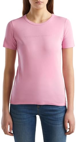 United Colors of Benetton Damen 3ga2e16a2 T-Shirt, Malve 0p0, Medium von United Colors of Benetton